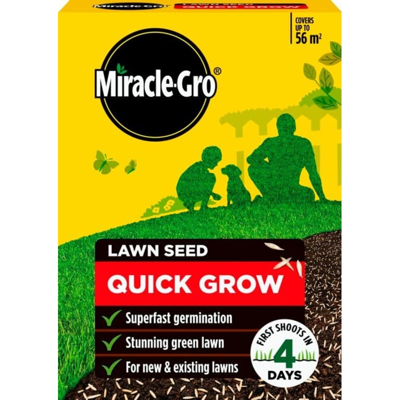 Miracle-Gro Quick Grow Lawn Seed – 56m2