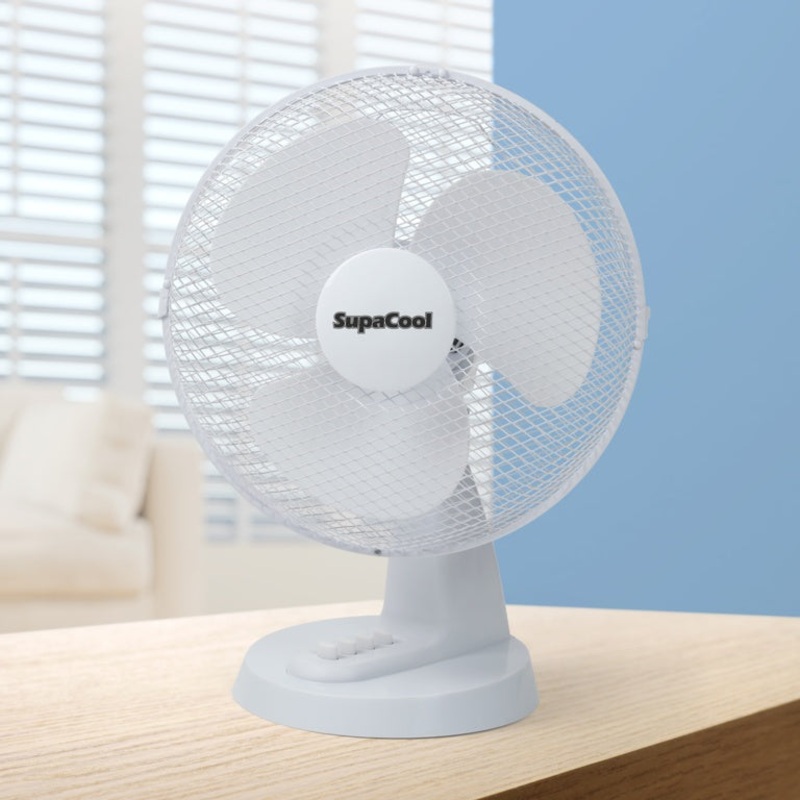 SupaCool Oscillating Desk Fan – 12