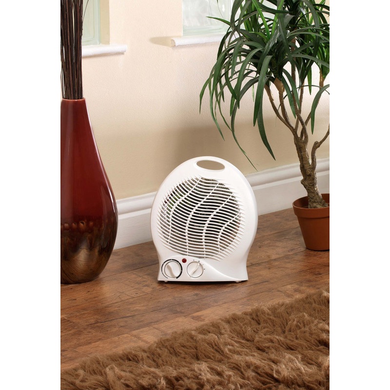 SupaWarm Fan Heater 2000w – Size: 220mm(w)x130mm(d)x260mm(h)