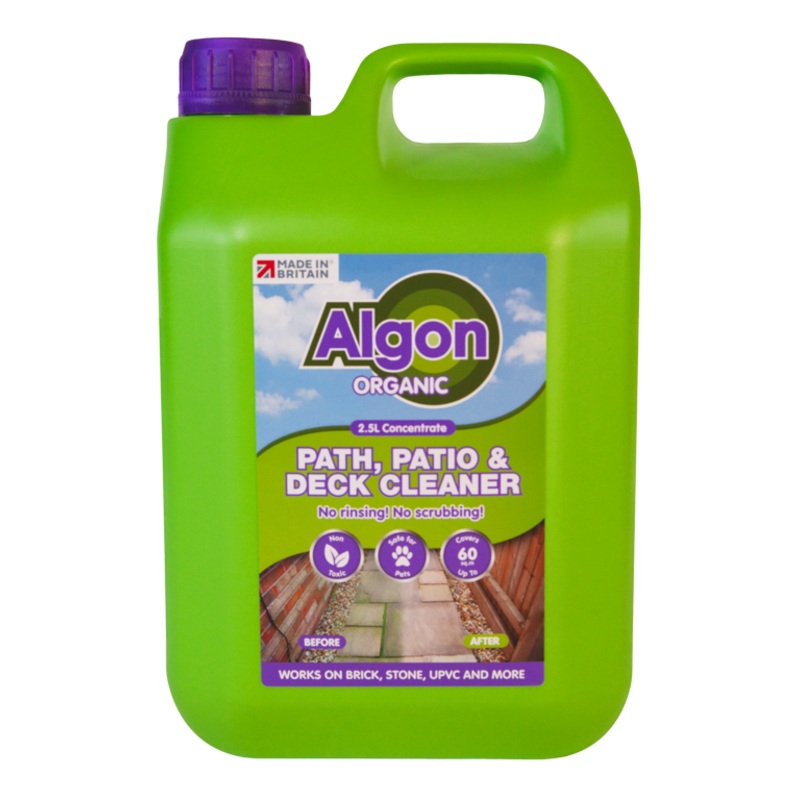 Algon Organic Path, Patio & Decking Cleaner – 2.5L
