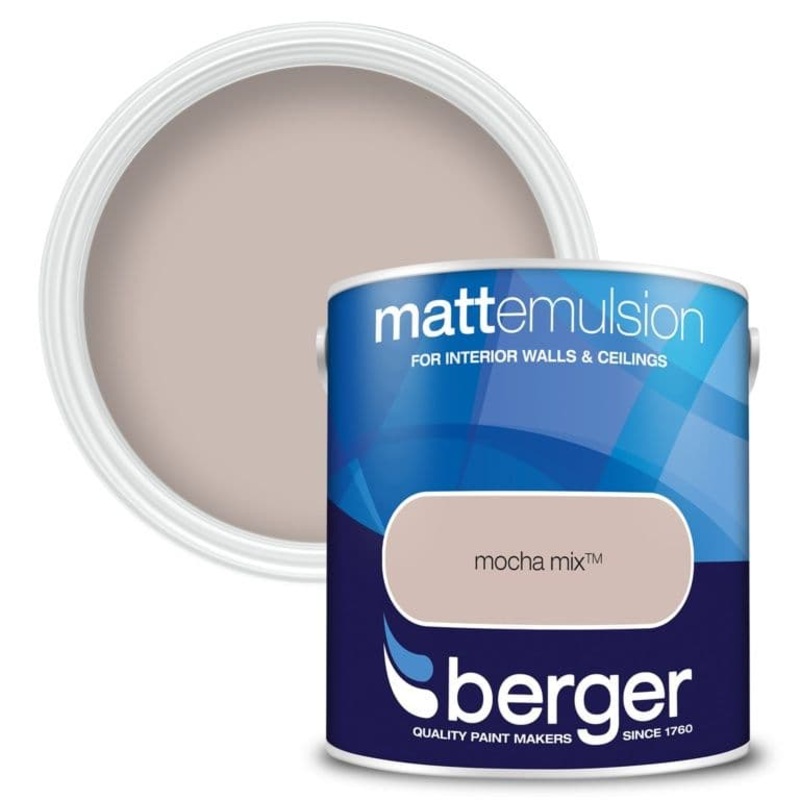 Berger Matt Emulsion 2.5L – Mocha Mix