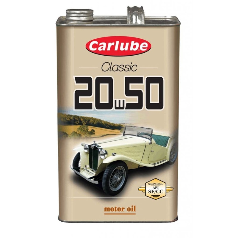 Carlube 20W-50 Classic Oil – 4.55L