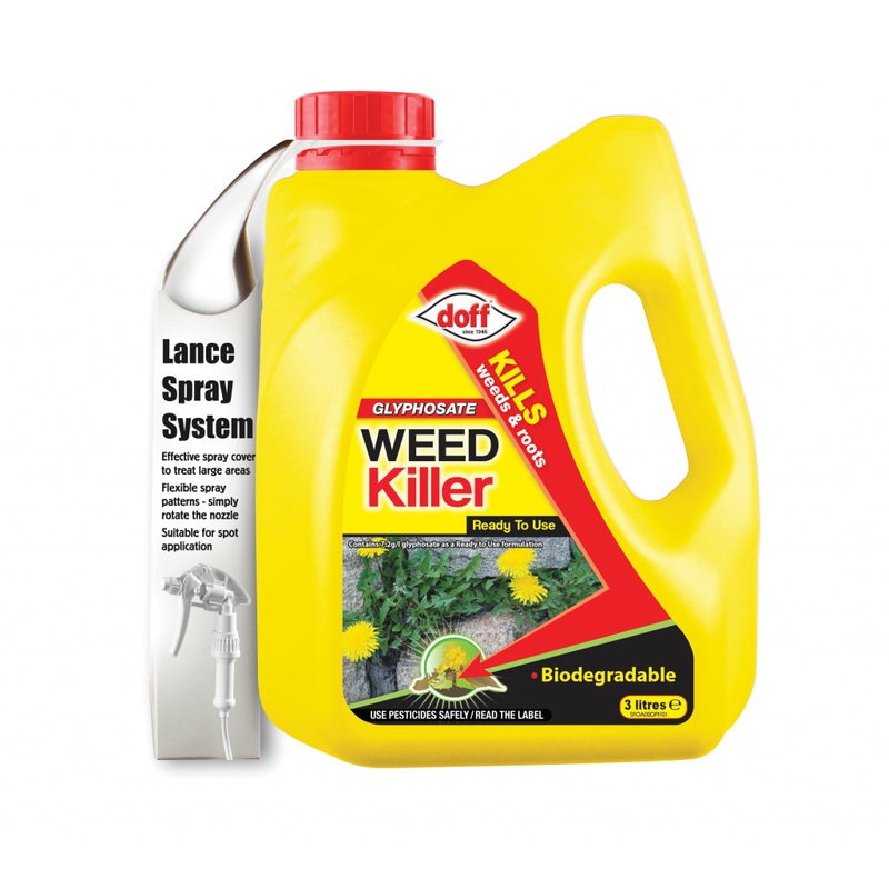 Doff Knockdown Weedkiller – 3L