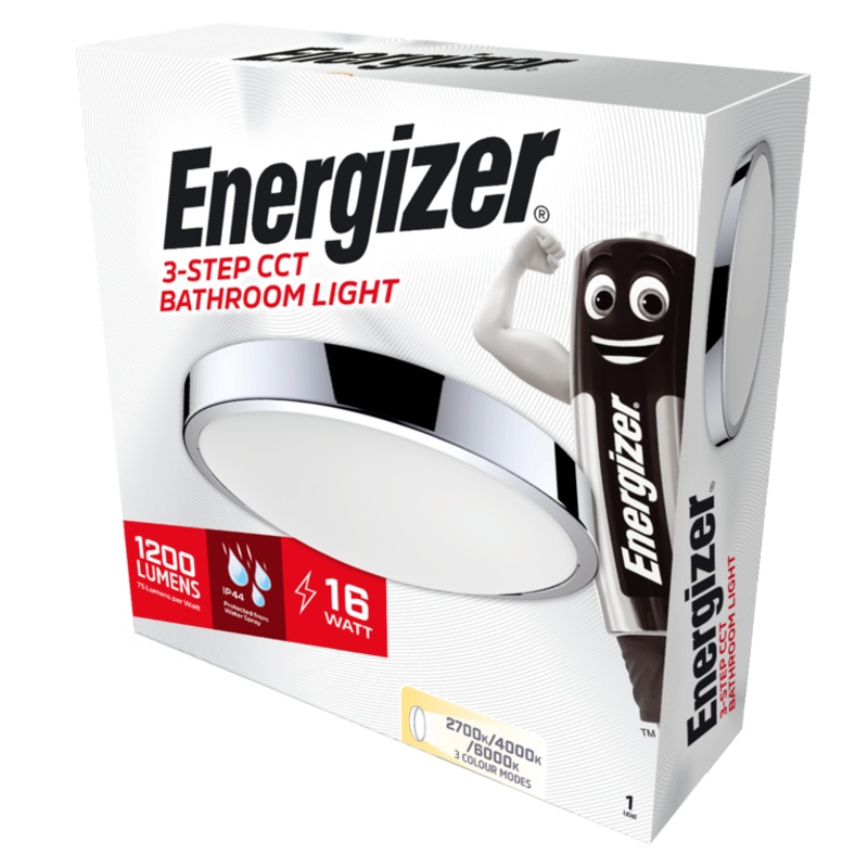 Energizer IP44 CCT Bathroom Light – 16w