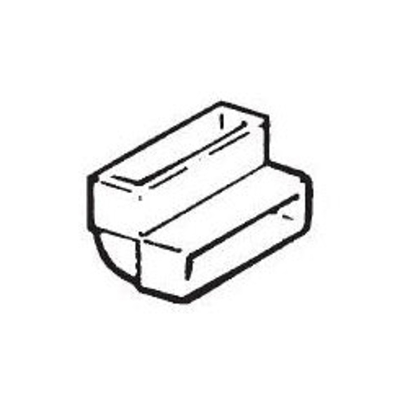 Manrose Vertical Bend 90 Degree – 110x54mm