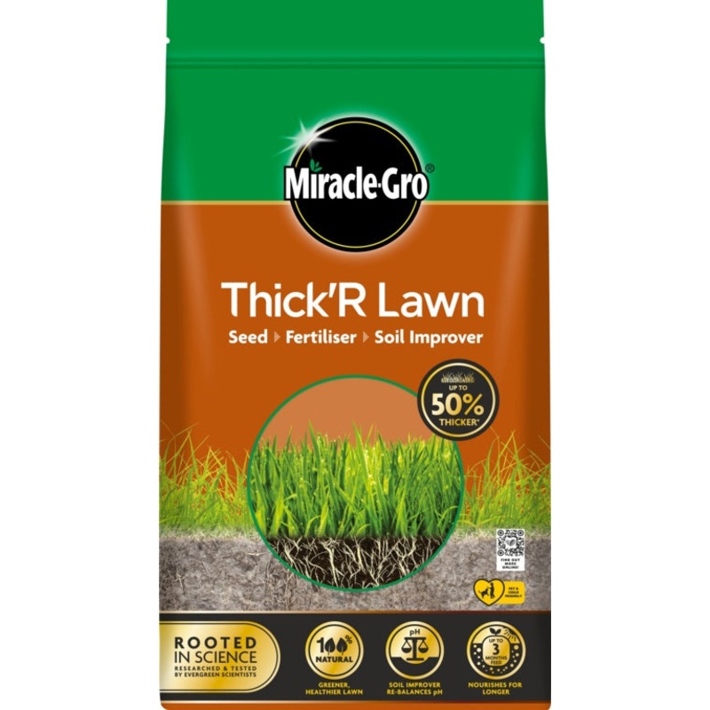 Miracle-Gro Thick R Lawn Fertiliser – 80sqm