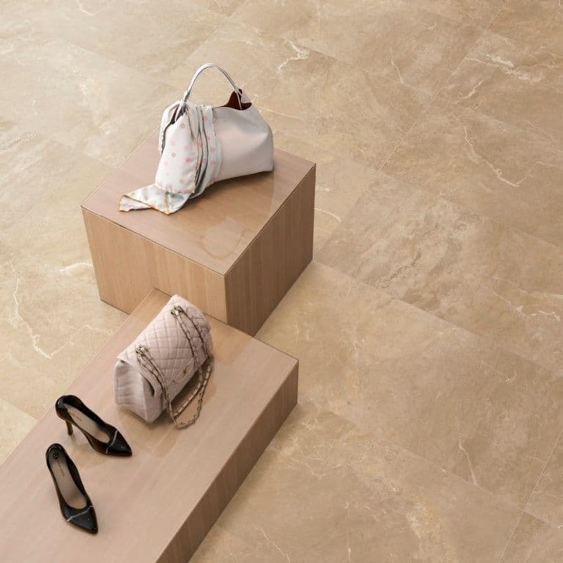 Prissmacer Cave Cream Porcelain Tile Rectified 45 x 90cm – 1.21m2 3 Tiles Per Box