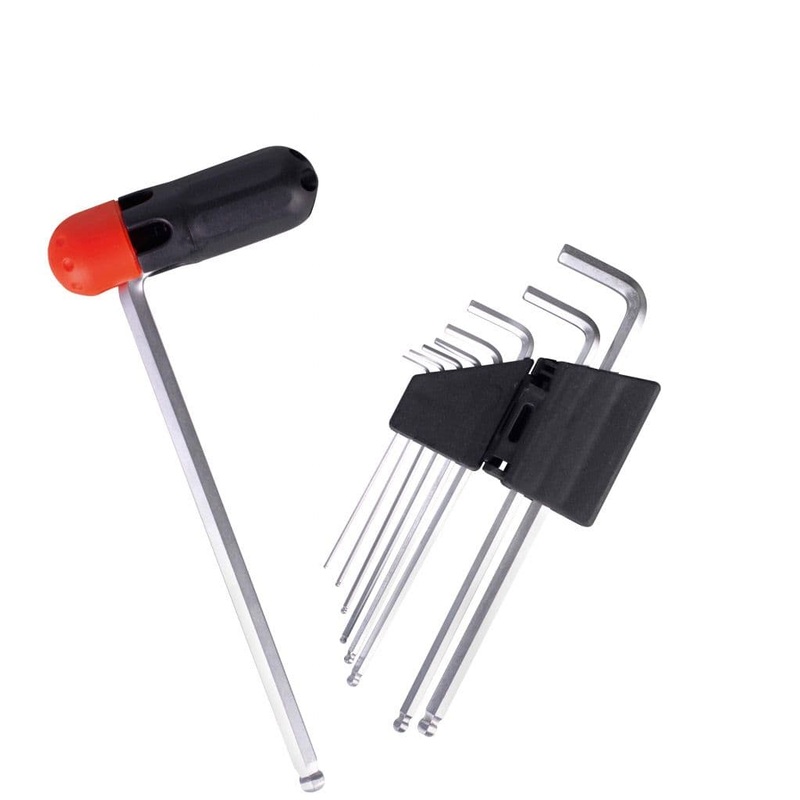 SupaTool Long Arm Ball End Hex Key Set – 10 piece