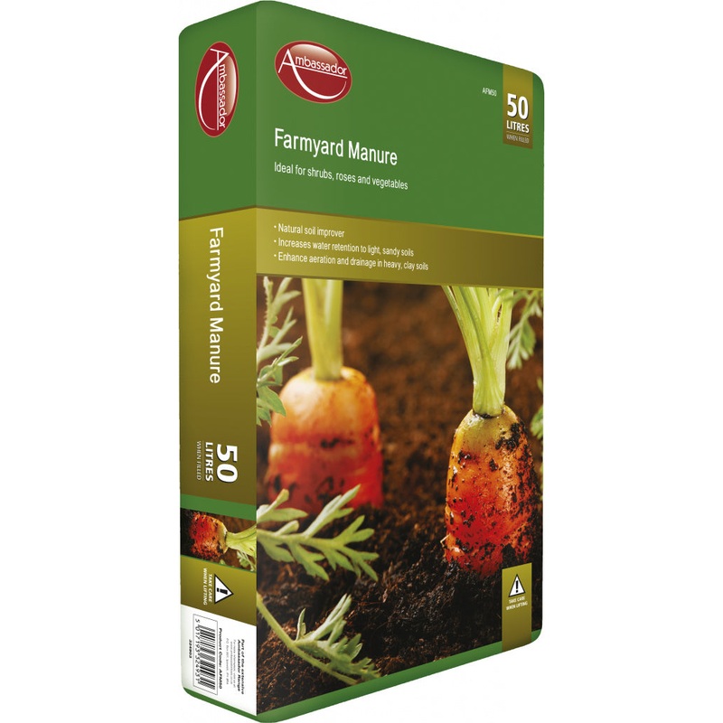 Ambassador Farmyard Manure – 50L