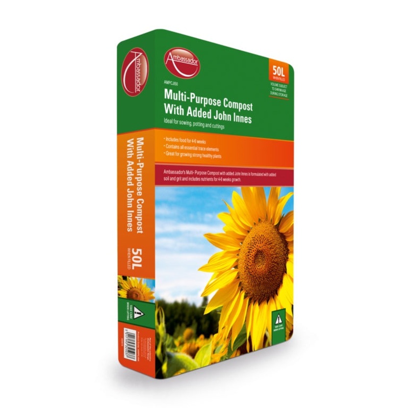 Ambassador Multi-Purpose Compost with John Innes – 50L