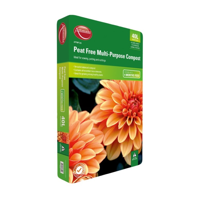 Ambassador Peat Free Multi Purpose Compost – 40L