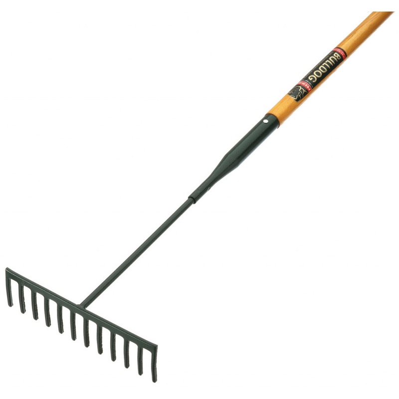 Bulldog Garden Rake – 12 Tooth – 12