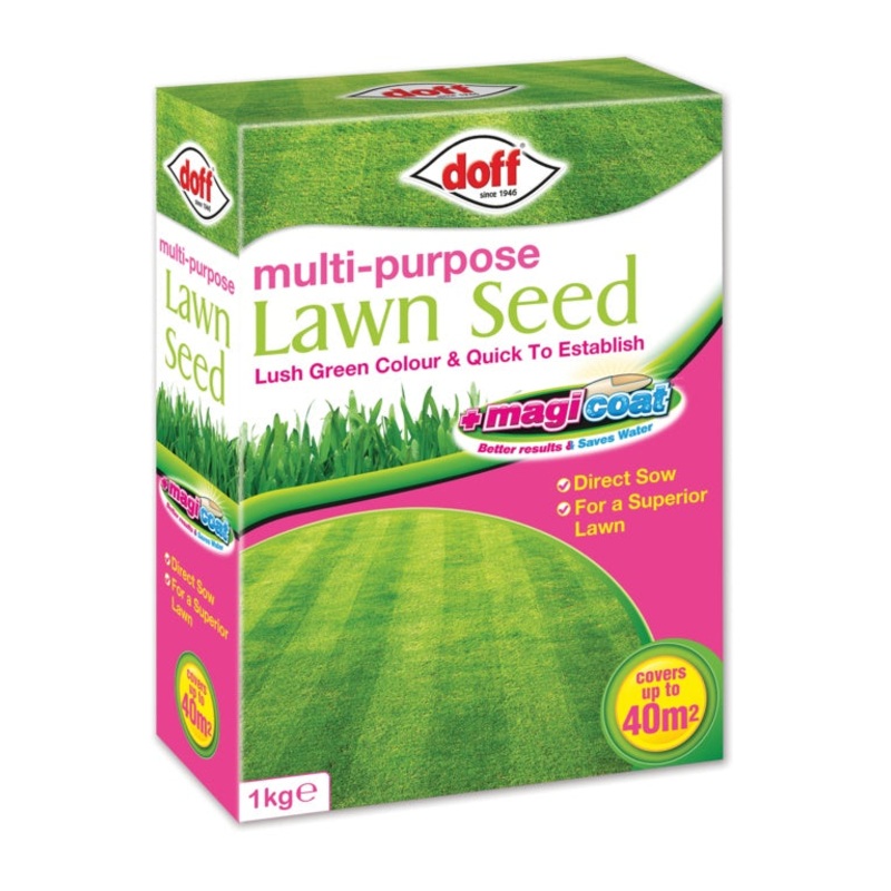 Doff Multi Purpose Magicoat Lawn Seed – 1kg