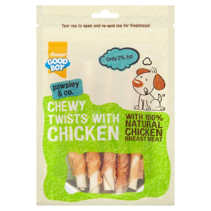 Good Boy Chewy Twists With Chicken – 90g