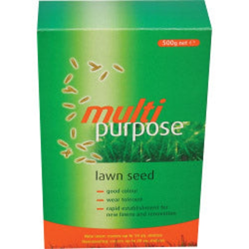 Johnsons Lawn Seed Multi Purpose – 500g Carton