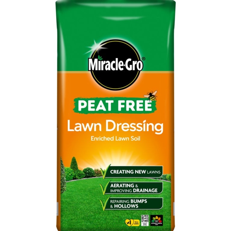 Miracle-Gro Peat Free Lawn Dressing – 25L