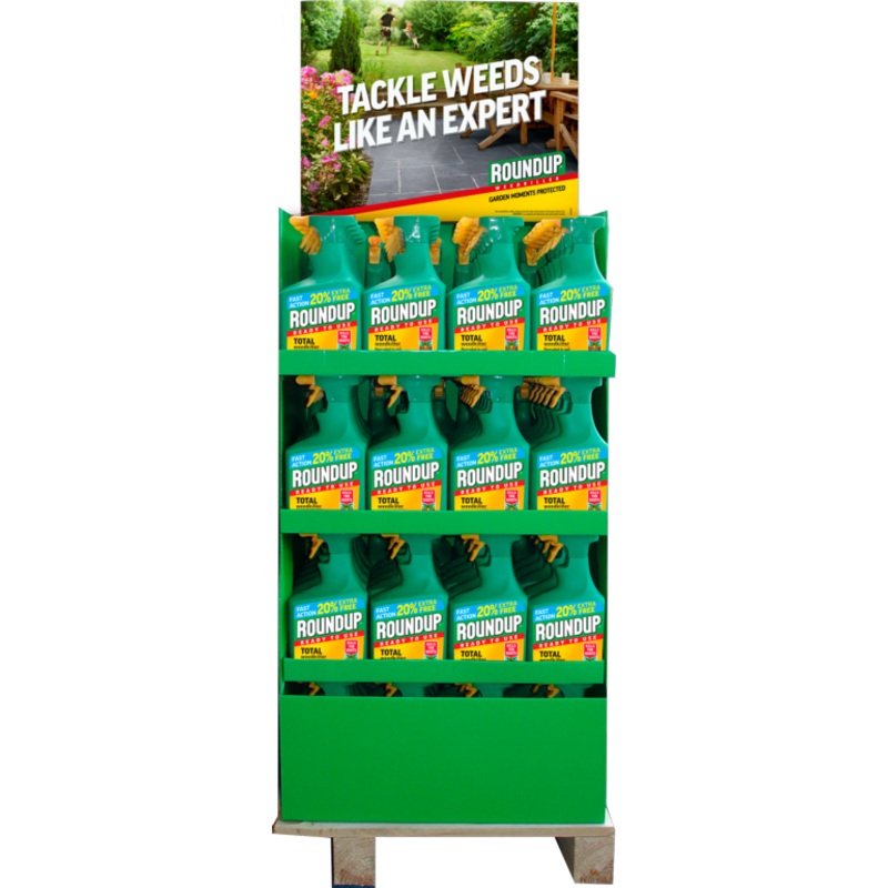 Roundup Total RTU Display Unit – 80 x 1.2L