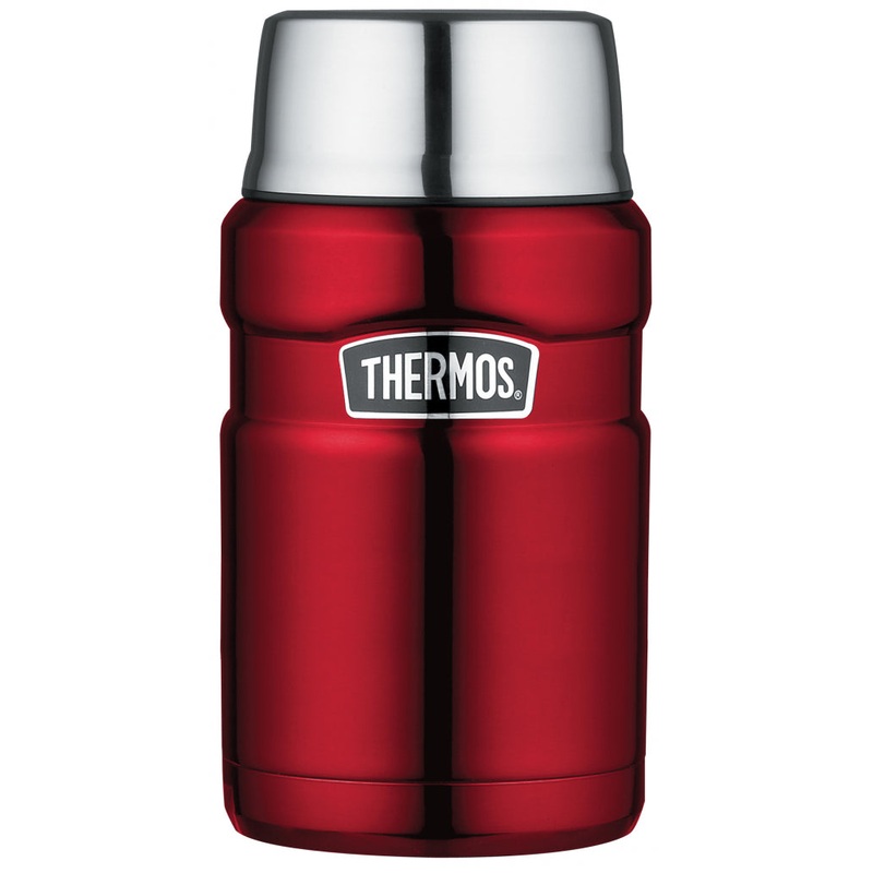 Stainless King Food Flask 0.71L – Red