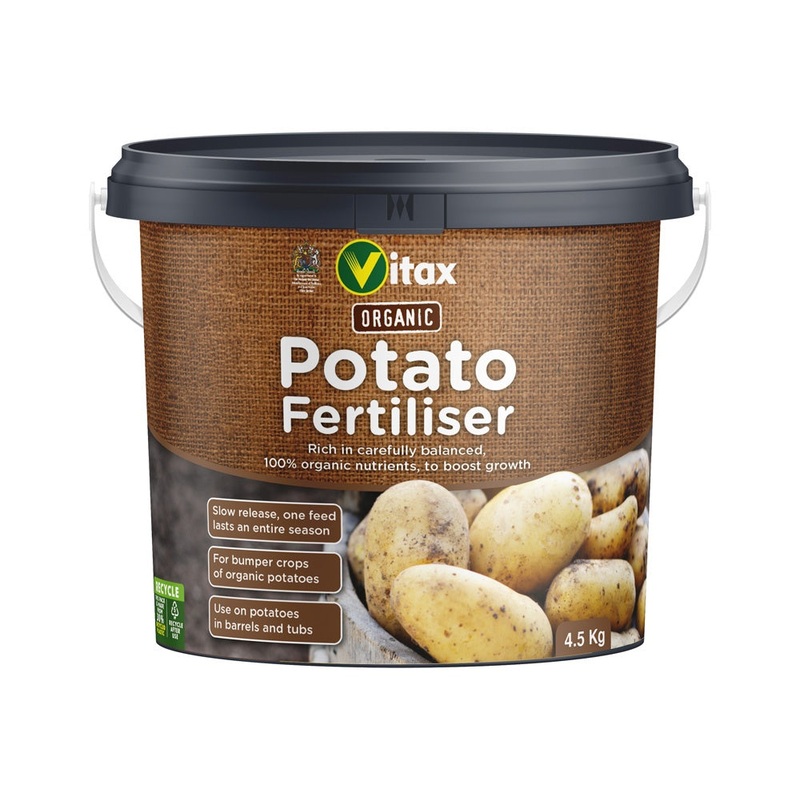 Vitax Organic Potato Fertiliser – 4.5kg Tub