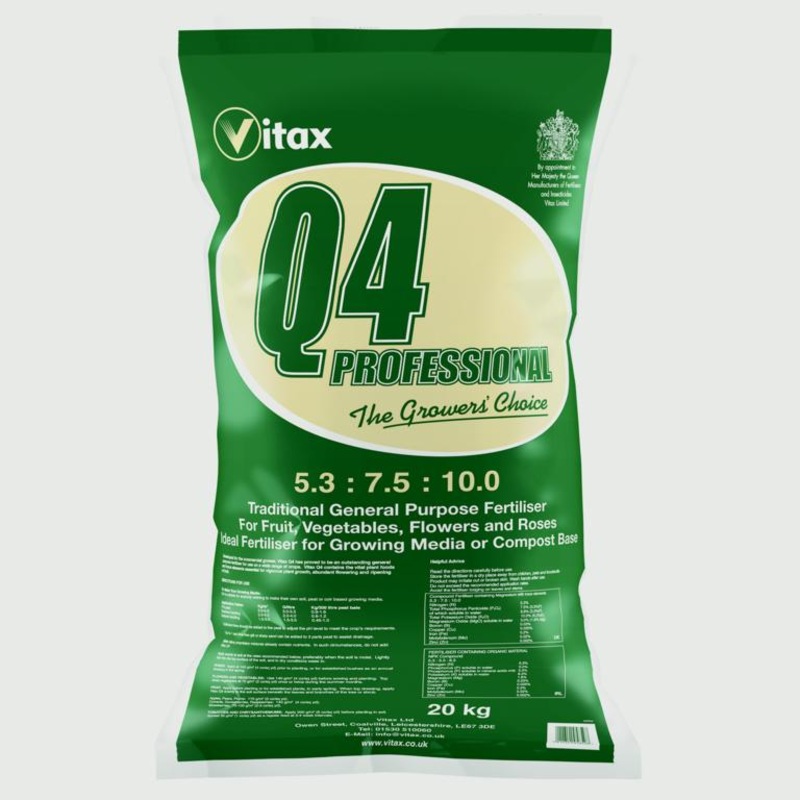 Vitax Q4 Traditional Formula – 20kg