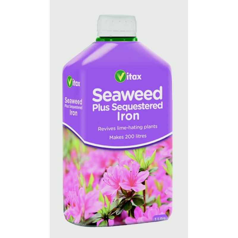 Vitax Seaweed Plus Sequestered Iron – 1L