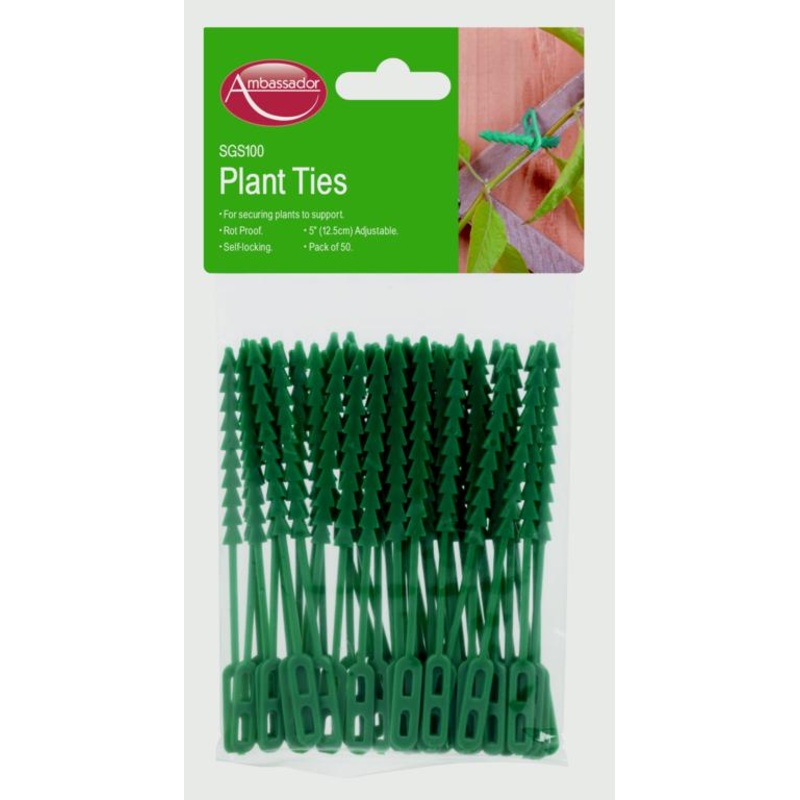 Ambassador Adjustable Plant Ties – 33cm