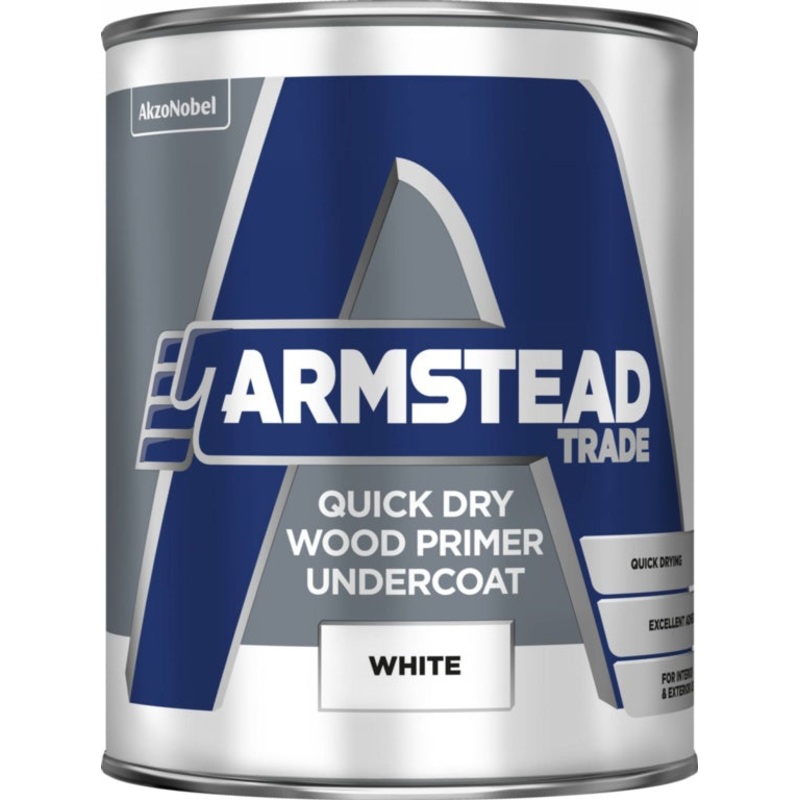 Armstead Trade Quick Dry Wood Primer Undercoat – 1L