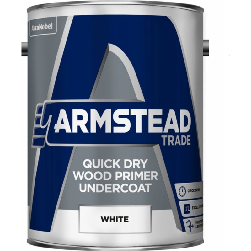 Armstead Trade Quick Dry Wood Primer Undercoat – 5L
