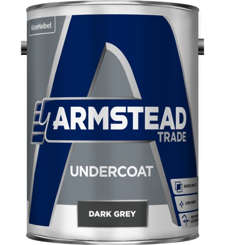 Armstead Trade Undercoat 5L – Dark Grey