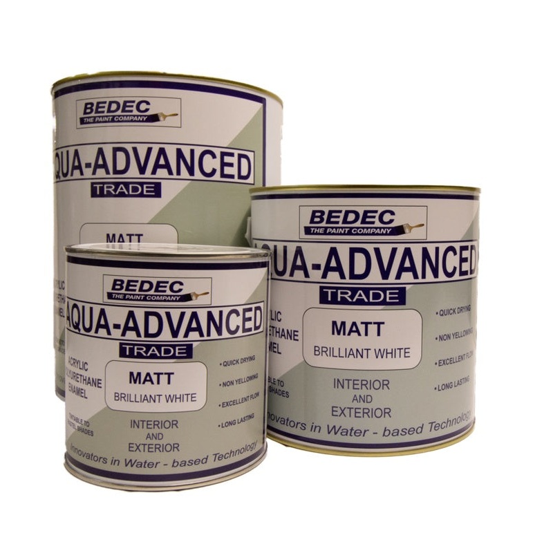 Bedec Aqua Advanced Matt 5L – Brilliant White