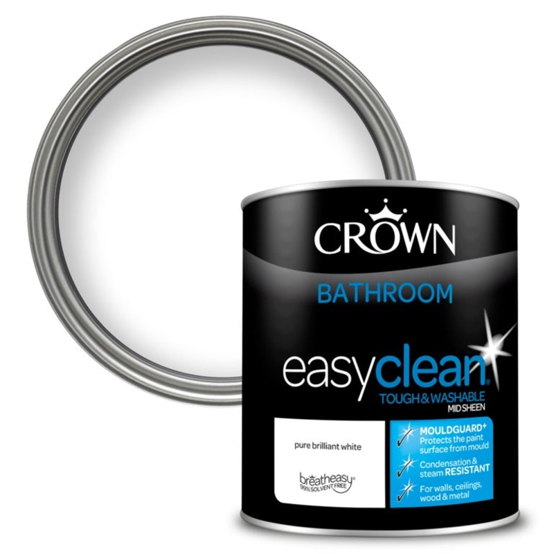 Crown Easyclean Bathroom Mid Sheen 1L – PBW