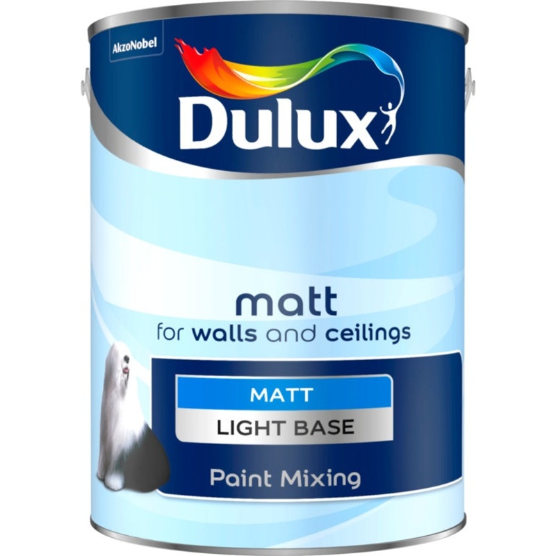 Dulux Colour Mixing 5L – Light Matt Base