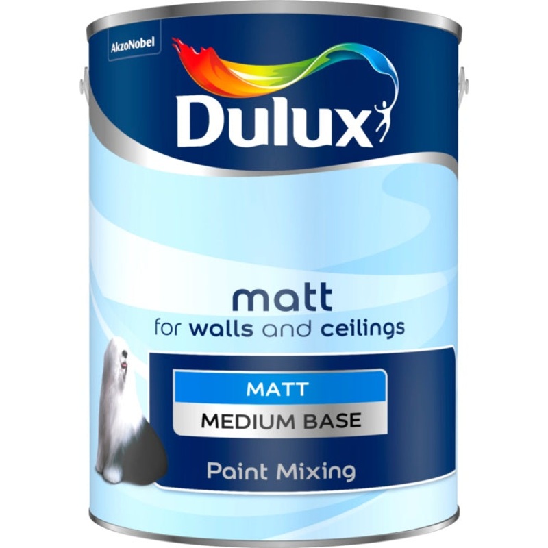 Dulux Colour Mixing 5L – Medium Matt Base