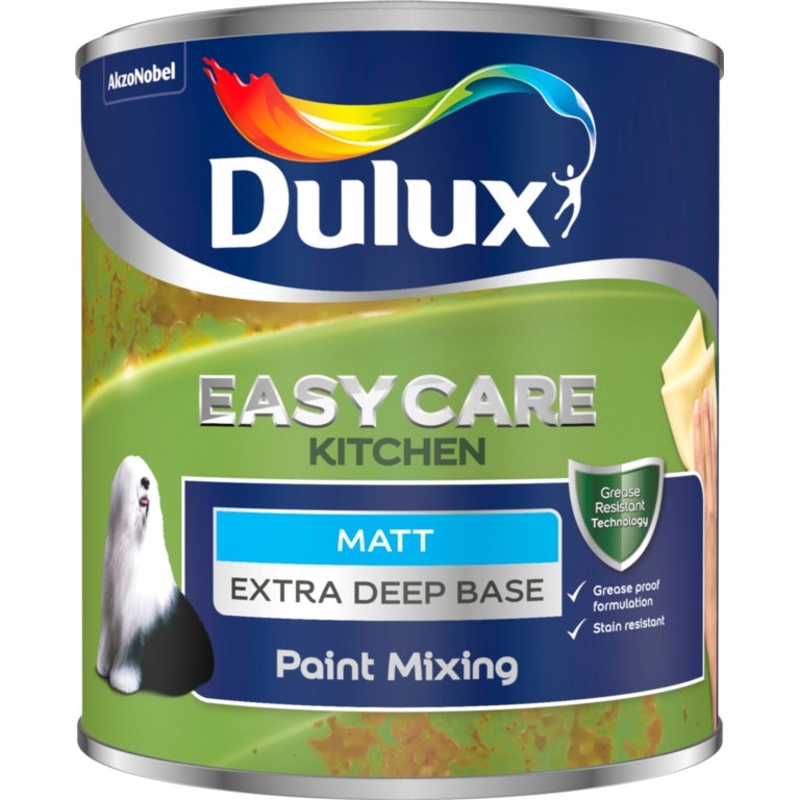 Dulux Colour Mixing Kitchen Matt Base 1L – Extra Deep