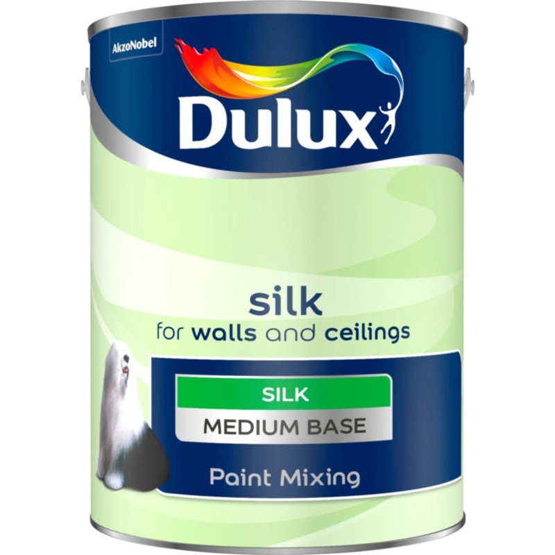 Dulux Colour Mixing Silk Base 5L – Medium