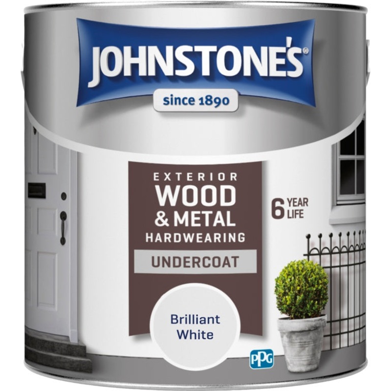 Johnstone’s Exterior Undercoat 2.5L – White