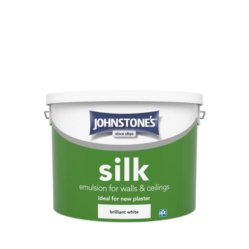 Johnstone’s Silk 10L – Pure Brilliant White