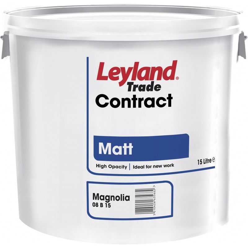 Leyland Trade Contract Matt – 15L Magnolia