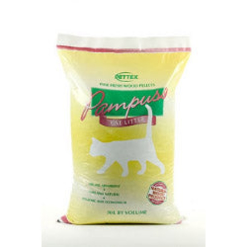 Pettex Pampuss Woodbase Cat Litter – 30L
