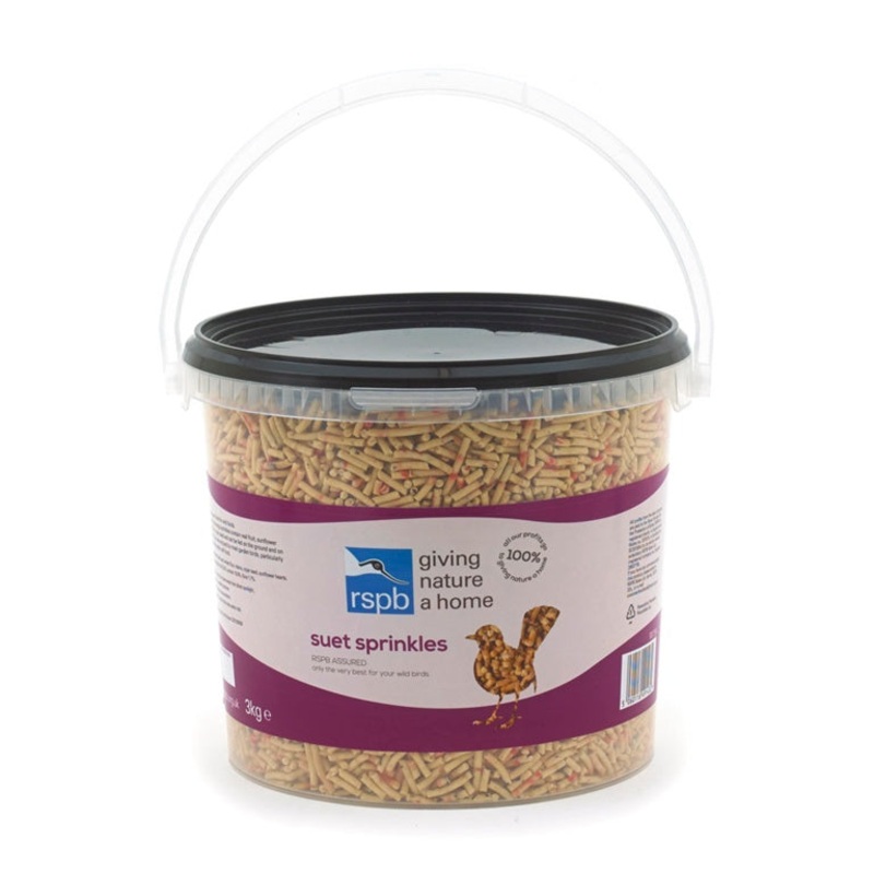 Rspb Suet Sprinkles – 3kg Tub