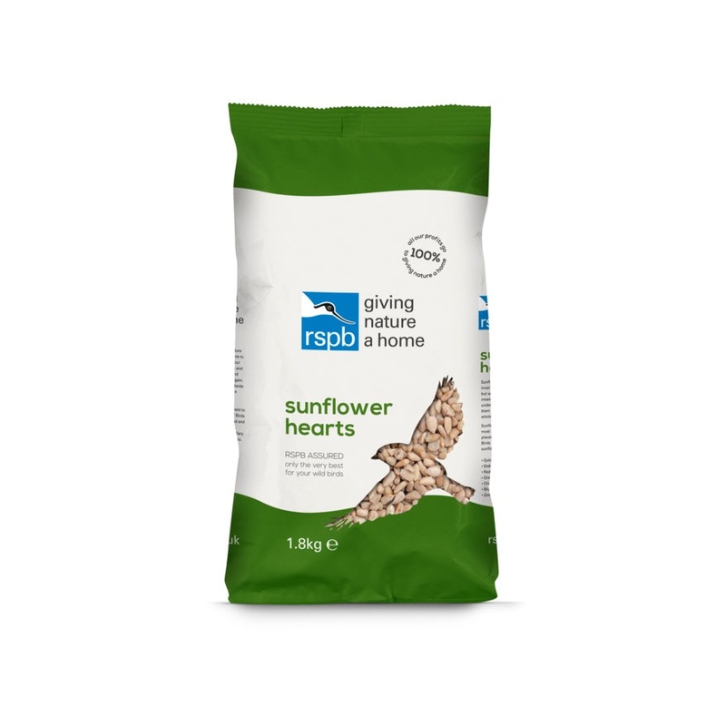Rspb Sunflower Hearts – 1.8kg