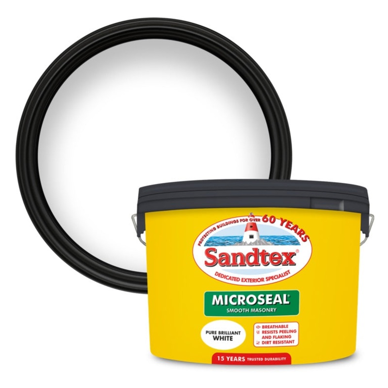 Sandtex Smooth Masonry Paint 10L – PBW