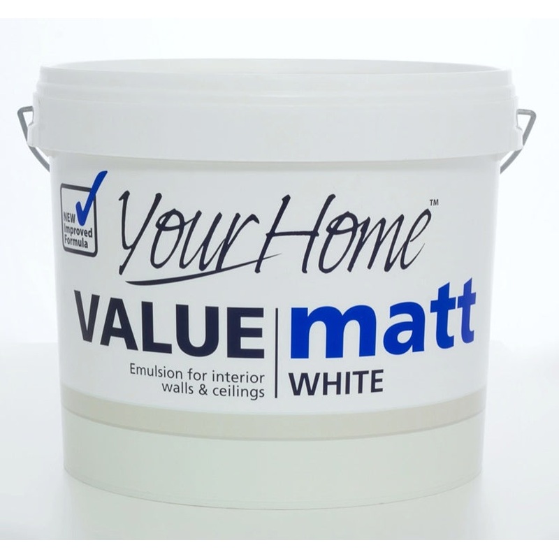 Your Home Value Matt 5L – Brilliant White
