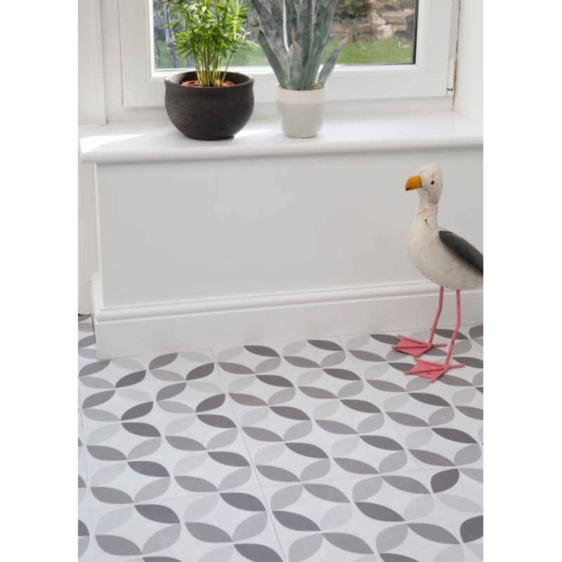 d-c-fix Self Adhesive Floor Tiles 11 Piece – 1sqm Geometric