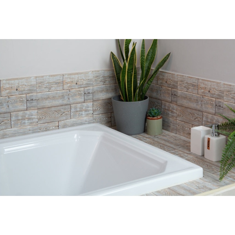 d-c-fix Self Adhesive Wall Tiles 6 Piece – 0.53sq Rustic Oak