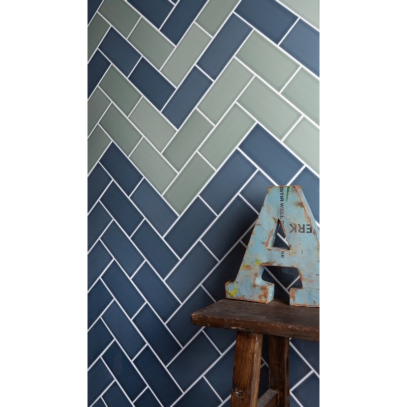 Johnson Tiles Gloss Wall Tiles 200 x 100mm 1m2 – Slate Gloss