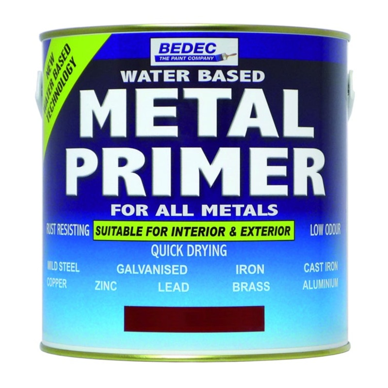 Bedec All Metals Primer 750ml – Red Oxide