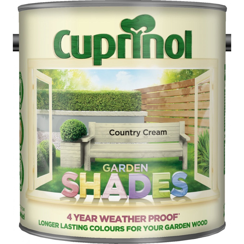 Cuprinol Garden Shades 2.5L – Country Cream