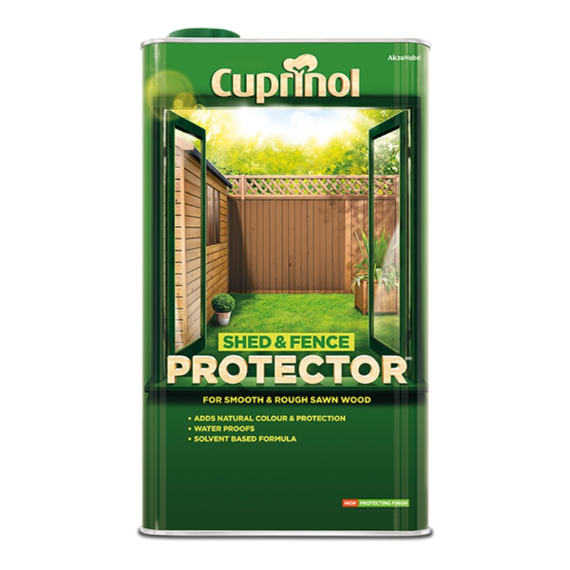Cuprinol Shed & Fence Protector 5L – Chestnut
