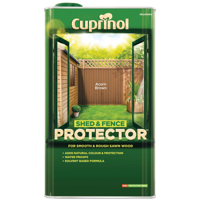 Cuprinol Shed & Fence Protector 5L – Rustic Green